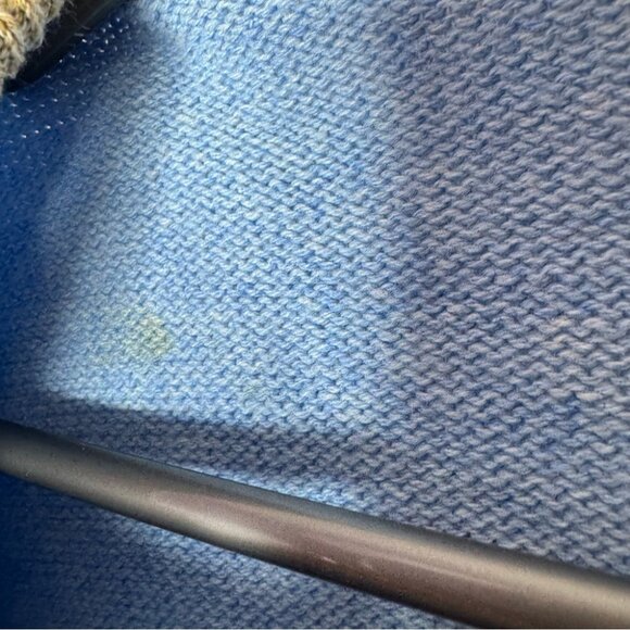 Northern reflections sweater zip up hoodie polar bears snow flakes knit cozy VTG - Picture 9 of 9